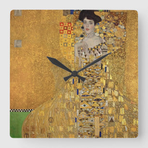 Reloj Cuadrado Retrato de Adele Bloch-Bauer de Gustav Klimt