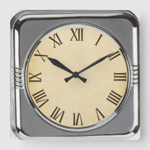 Reloj Cuadrado Retro style