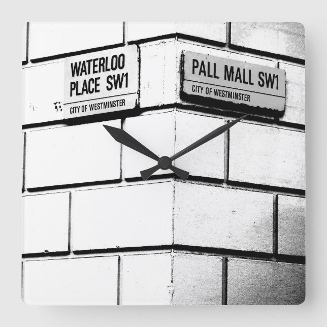 Reloj Cuadrado Rincón de Londres (Anverso)