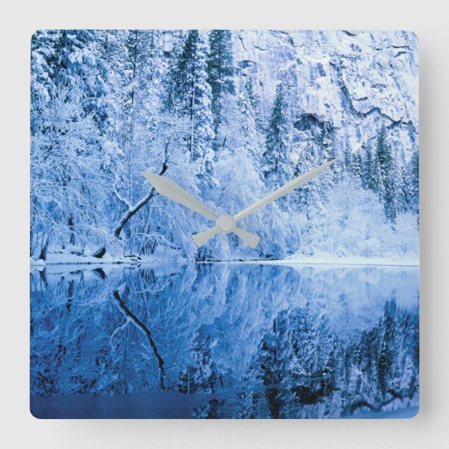 Reloj Cuadrado Río Merced| Parque Nacional Yosemite, CA (Anverso)