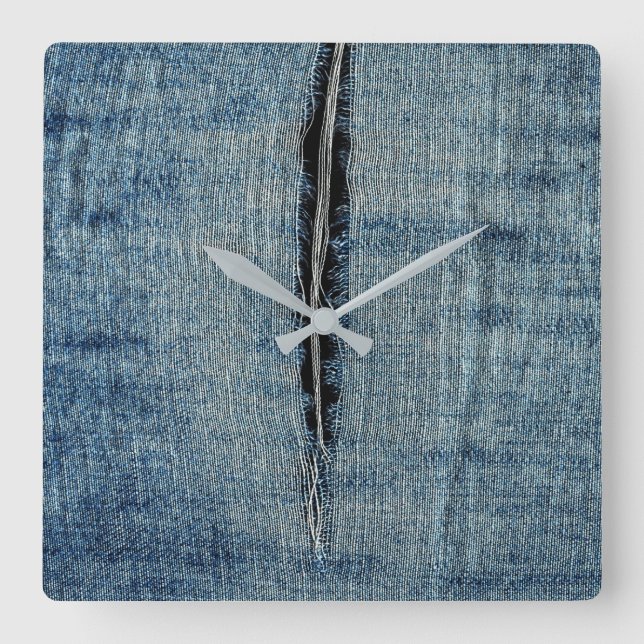 Reloj Cuadrado Ripped Jeans (Anverso)