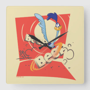 RELOJ CUADRADO ROAD RUNNER™ BEEP BEEP!