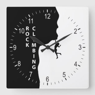 Reloj Cuadrado Rock climbing