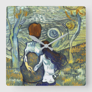 RELOJ CUADRADO ROMANCE