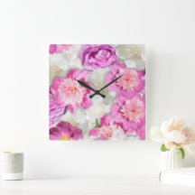 Rosa Peonía Blanca Rosa - Floral Romántica