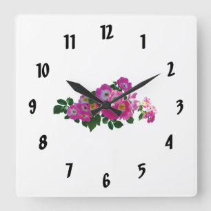 Reloj Cuadrado Rosa Rambler rosa