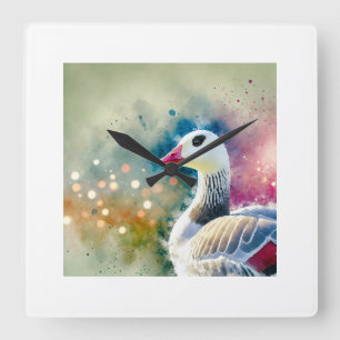 Reloj Cuadrado Rosss Goose in Serene Light 280824AREF129 - Waterc