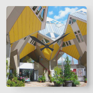 Reloj Cuadrado Rotterdam, el cubo