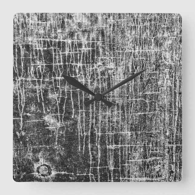 Reloj Cuadrado run off walls  (Anverso)
