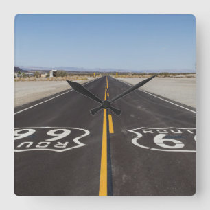 Reloj Cuadrado Ruta 66, Amboy (California, Estados Unidos)