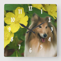 Sable Collie Dog Art