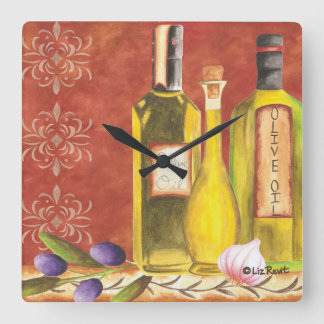 Reloj Cuadrado Sabor de Italia 700 por Liz Revit