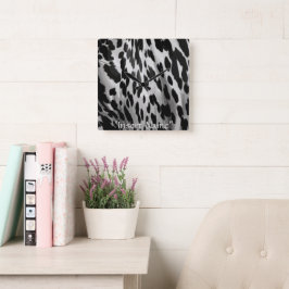 Reloj Cuadrado Sal y pimienta escondidas