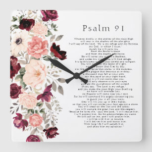 Salmo 91 En Español Para Pared Psalm 91 Wall Art Cuadros 