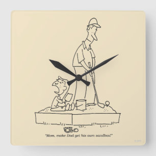 Reloj Cuadrado Salvadera