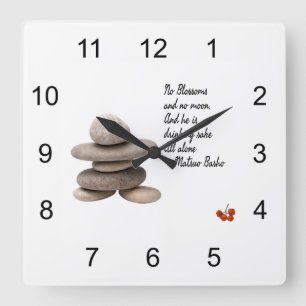 Reloj Cuadrado Samurái