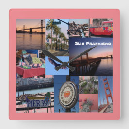 Reloj Cuadrado San Francisco