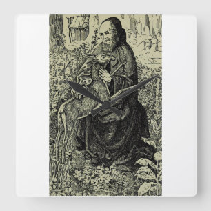 Reloj Cuadrado San Giles el ermitaño