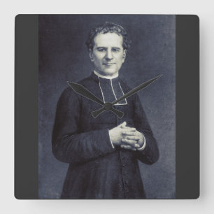 Reloj Cuadrado San Juan Bosco Padre y Maestro de la Juventud