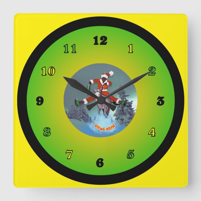 Reloj Cuadrado Santa de Yaawd (Anverso)