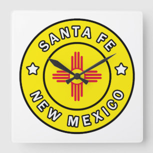 Reloj Cuadrado Santa Fe Nuevo México