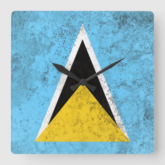 Reloj Cuadrado Santa Lucía (Anverso)