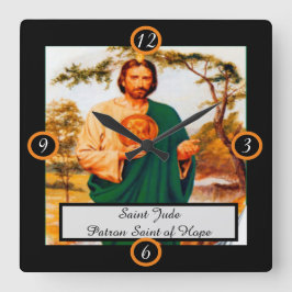 Reloj Cuadrado santa patrona de San Juda