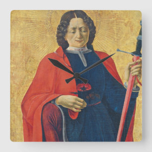 Reloj Cuadrado Santo Florian, italiano, C. 1473-74
