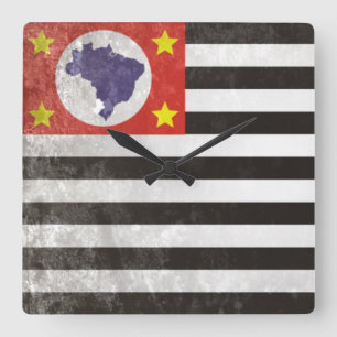 Reloj Cuadrado Sao Paulo