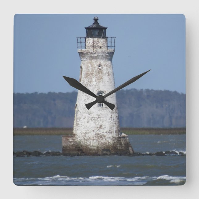 Reloj Cuadrado Savannah lighthouse clock (Anverso)