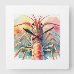 Reloj Cuadrado Scampi in Light 020924AREF140 - Watercolor