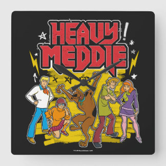 Reloj Cuadrado Scooby-Doo | Gráfico "Heavy Meddle"