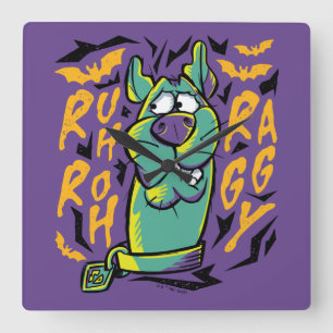 Reloj Cuadrado Scooby-Doo   Ruh Roh Raggy