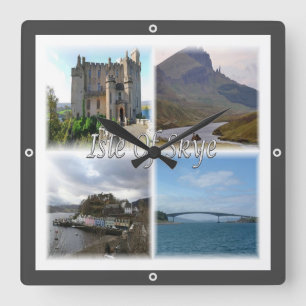 Reloj Cuadrado SCT005 SCOTLAND, isla de skye,