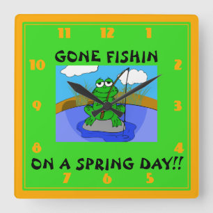 RELOJ CUADRADO ¡¡¡SE HA IDO FISHIN!!!