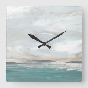 Reloj Cuadrado Seafoam Vista