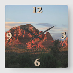 Reloj Cuadrado Sedona Sunset
