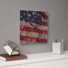 Segmento patriótico de la bandera de los Estados U