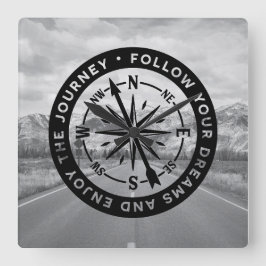 Reloj Cuadrado Seguir tus sueños