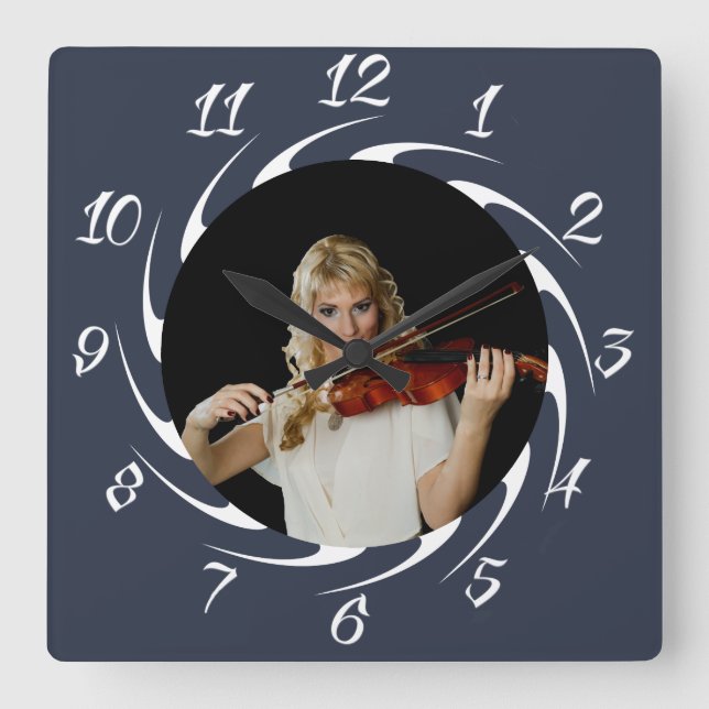 RELOJ CUADRADO SEÑORA WITH VIOLIN (Anverso)