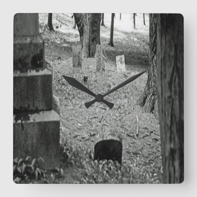 Reloj Cuadrado Sepulcro olvidado (Anverso)