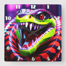 Serpiente Cobra con labios verdes limados y frente