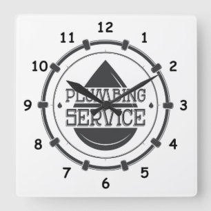 Reloj Cuadrado Servicio de fontanería profesional