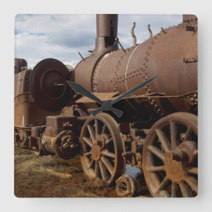 Reloj Cuadrado Seward Peninsula, Alaska, Train to Nowhere