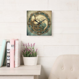 Reloj Cuadrado ¡shabby nouveau!