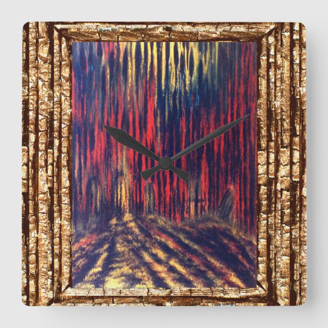 Reloj Cuadrado Shadow of Souls (Anverso)