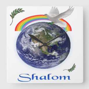 Reloj Cuadrado Shalom