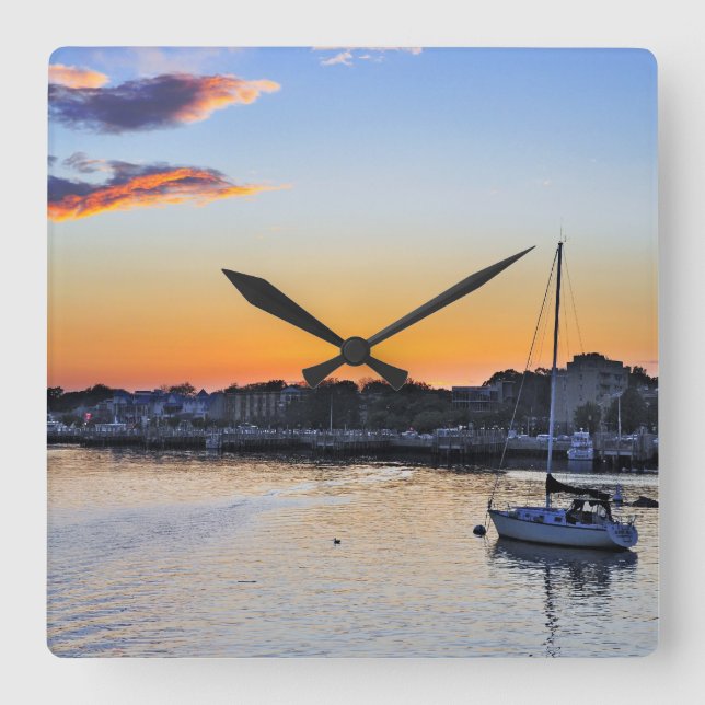 Reloj Cuadrado Sheepshead Bay, Brooklyn NY (Anverso)