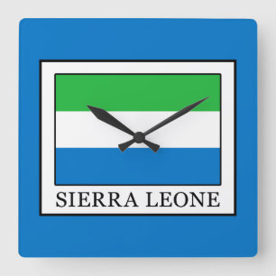 Reloj Cuadrado Sierra Leone