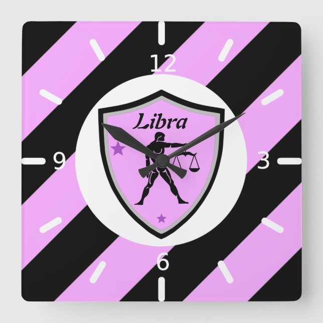 Reloj Cuadrado Símbolo de Libra         (Anverso)